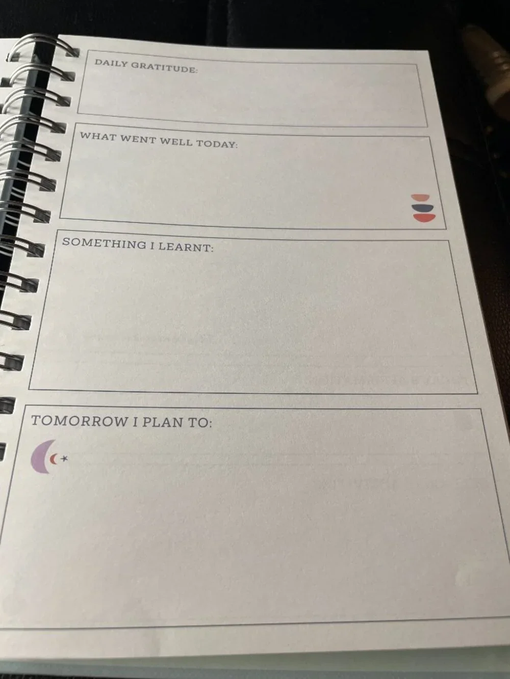 Treat Yourself with Kindess Hardcover Wellness Journal